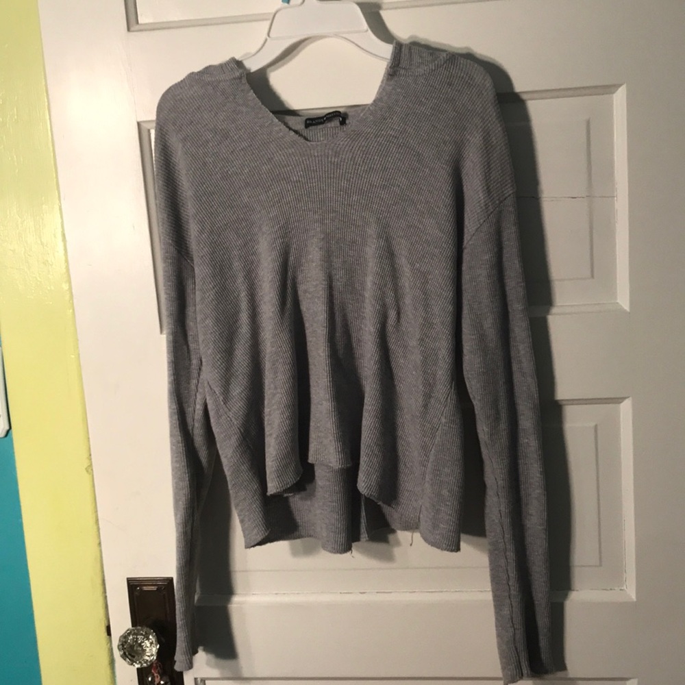 Perfect fall long sleeve hooded shirt